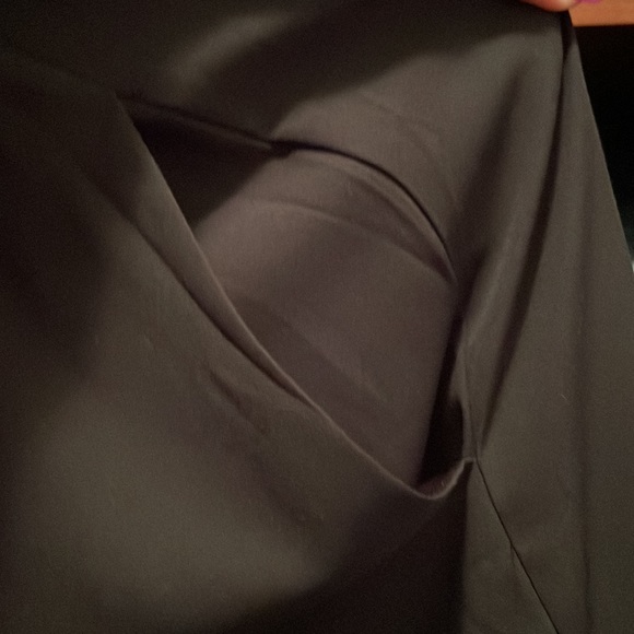 Express Black pocket Blousen Dress - Picture 4 of 4